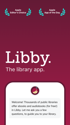 Libby, the library app screenshot 1