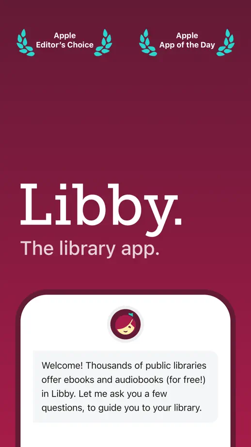 Libby, App Store screenshot 1