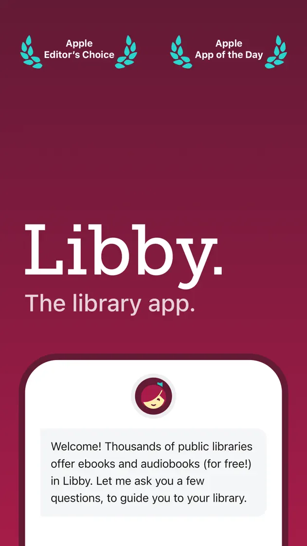 Libby, App Store screenshot 1