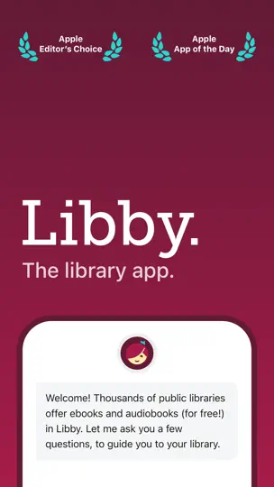 Captura de pantalla de Libby, La App De Bibliotecas en iPhone 1