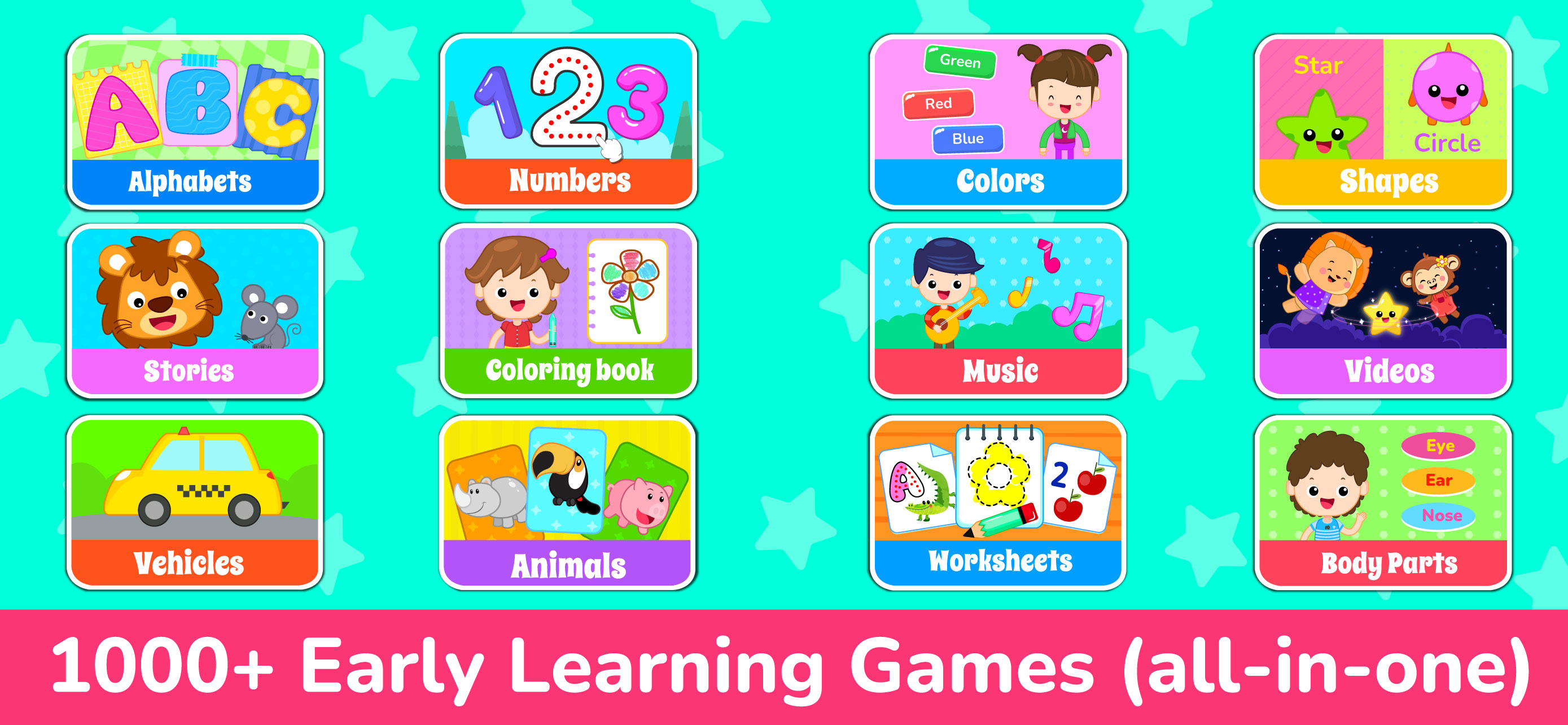 Kids Preschool Learning Games.