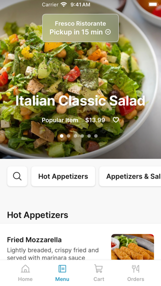 App screenshot
