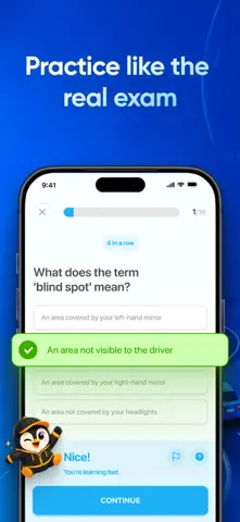 Drivio: DMV Practice Test App Store screenshot 3