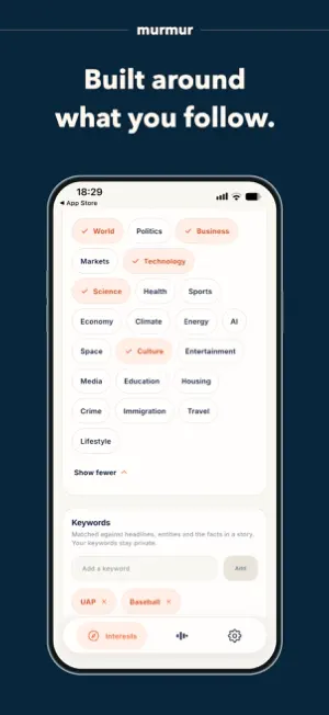 Audio News Daily Brief: Murmur screenshot 4
