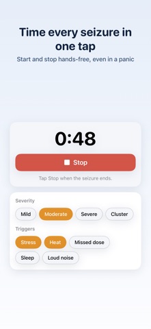 Vela: Pet Seizure Tracker Screenshot 2 of 6