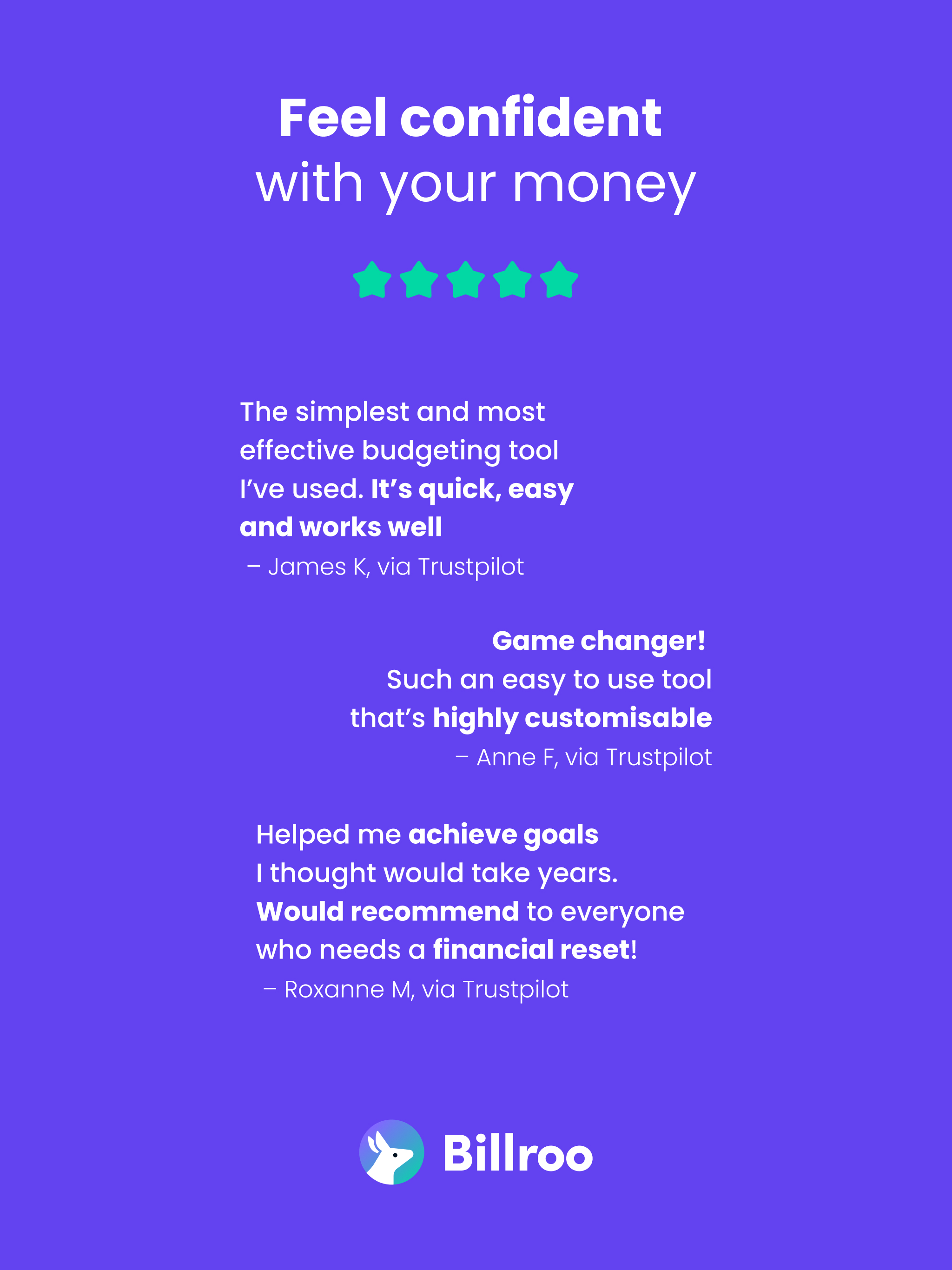 Billroo: Budget & Finance