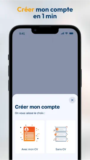 Capture d'écran de Partnaire - Intérim sur iPhone 4