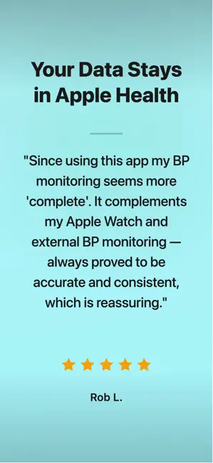 Blood Pressure Tracker Health+ iPhone screenshot 3