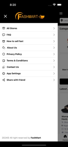 FashMart screenshot
