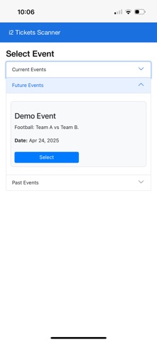i2 Tickets Scanner Screenshot 3 of 3