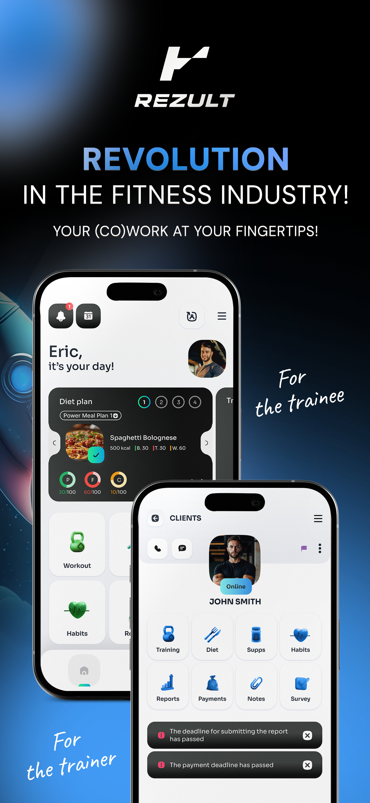 Rezult: Training, Diet...