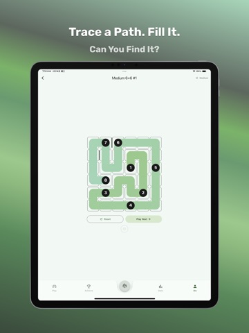 Zip Puzzle iPad screenshot