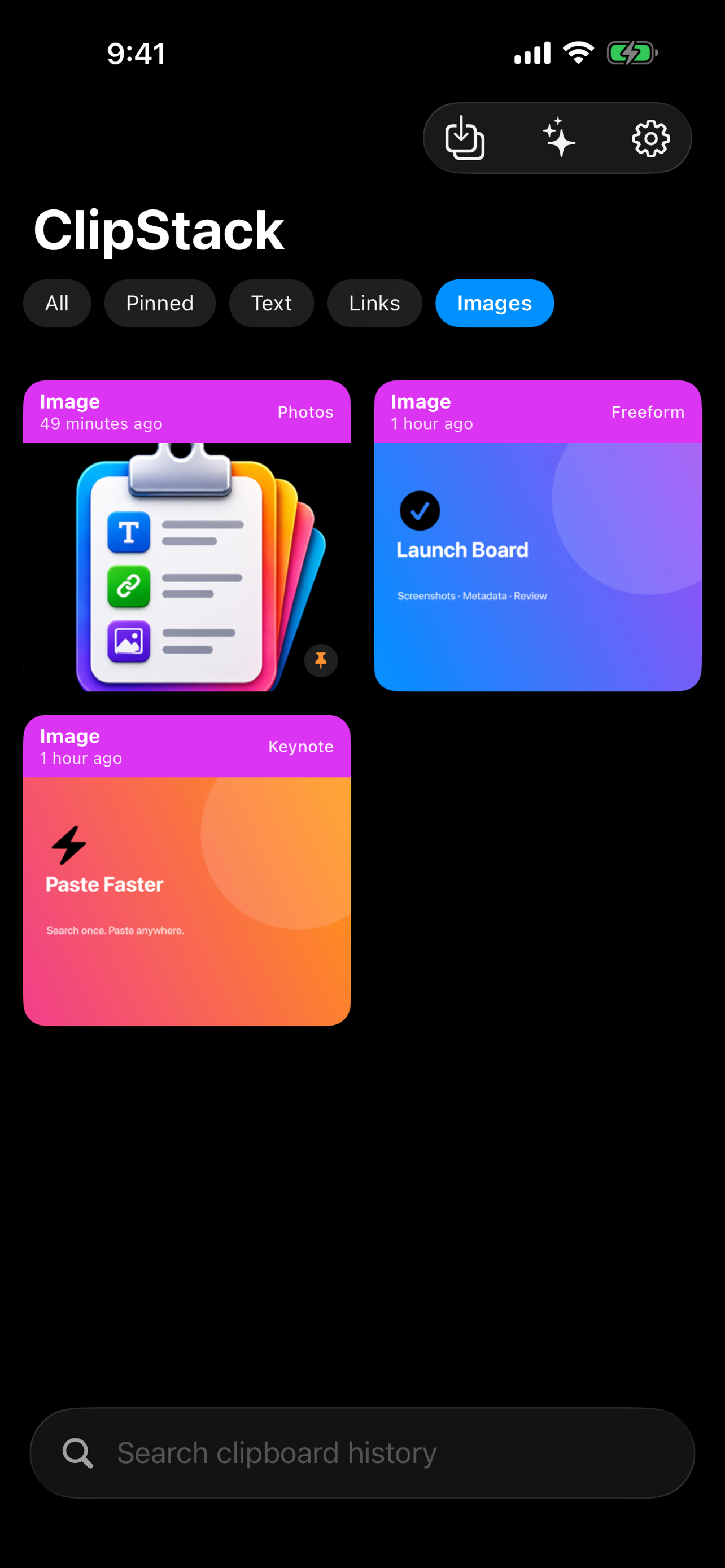 ClipStack: Clipboard Manager screenshot 2