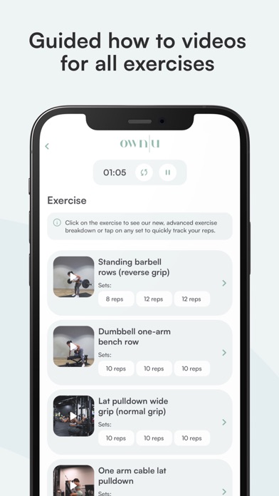 OWNU: Strength & Gym Training Screenshot