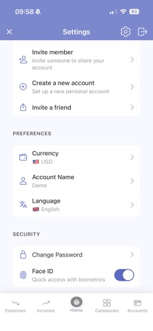 App screenshot