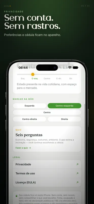 Em Quem Voto screenshot 5 of 5