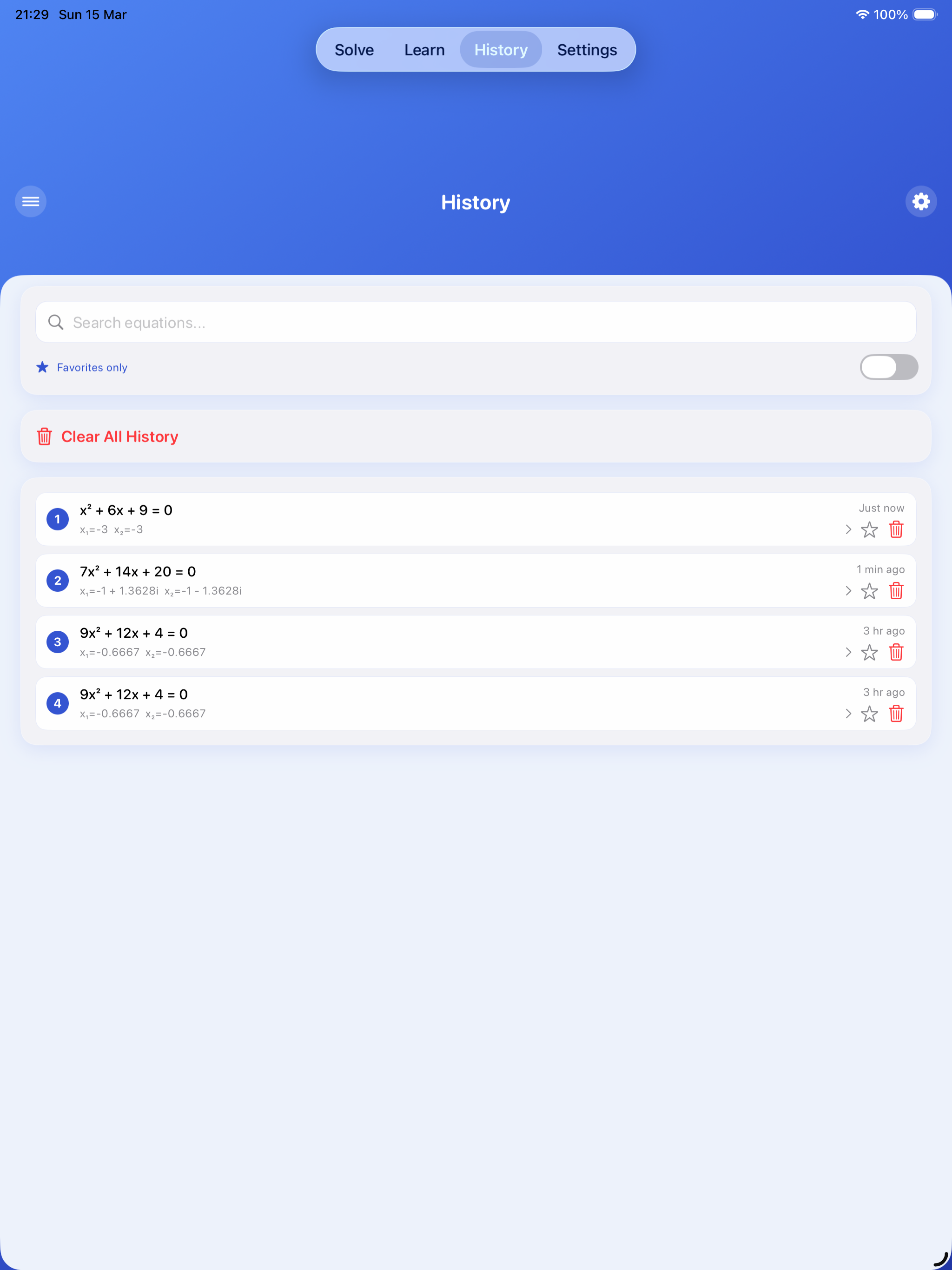 Quadratic Tutor by ChatStick