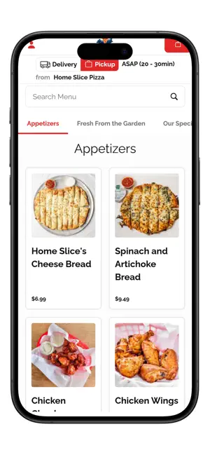 Home Slice Pizza App screenshot 3