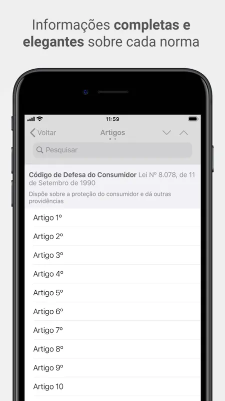Vade Mecum de Direito screenshot 5 of 5