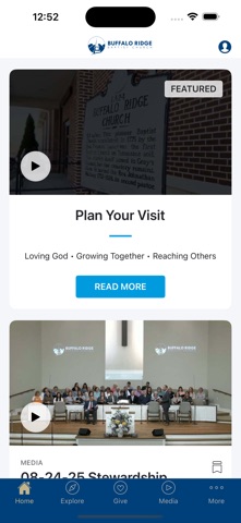 Buffalo Ridge Baptist Church screenshot