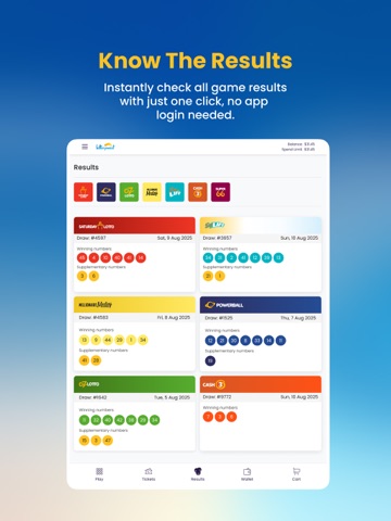 Lotterywest iPad screenshot 5