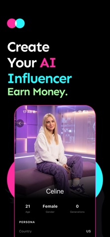 Aura: AI Influencer Maker Screenshot 1 of 6