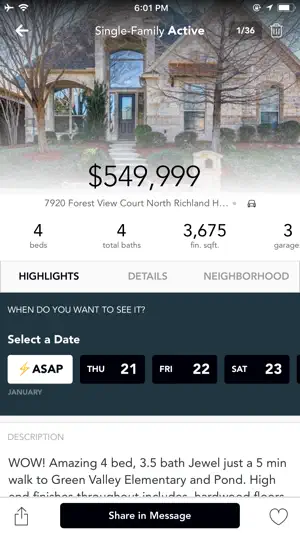 Homes for Sale - Williams Trew screenshot 2