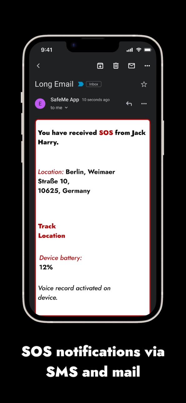 iPhone screenshot