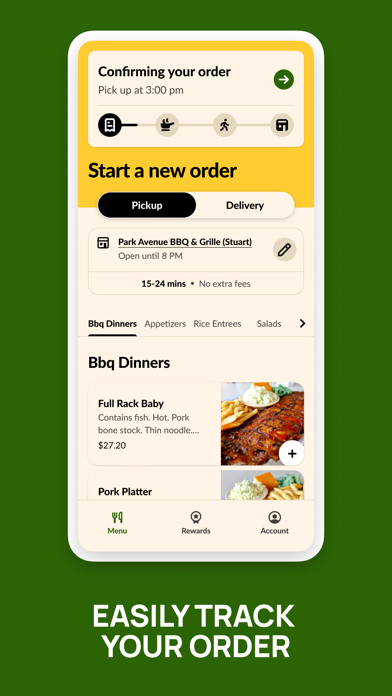 Park Avenue BBQ Grille Screenshot