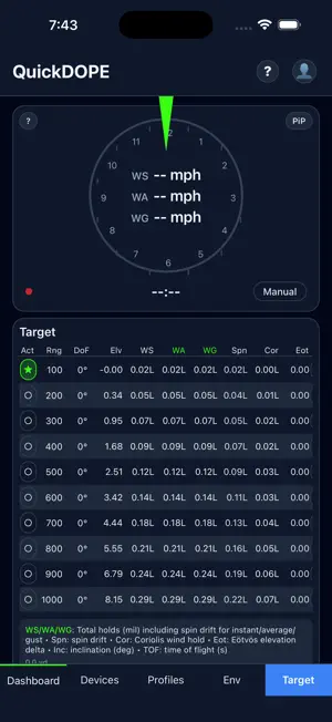 QuickDOPE screenshot 3