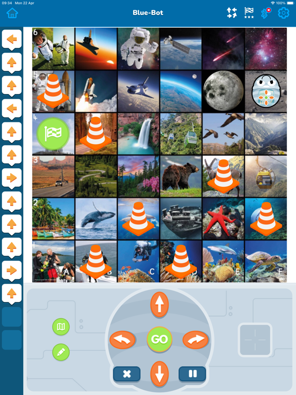 Blue-Bot iPad app afbeelding 6