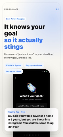 Nagging App - Motivate & Block Screenshot 3 of 9