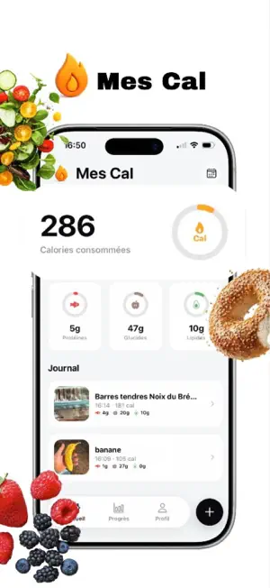 Compteur Calories IA - Mes Cal screenshot 1