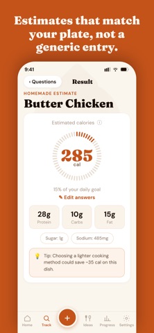 MasalaFit Desi Calorie Tracker screenshot