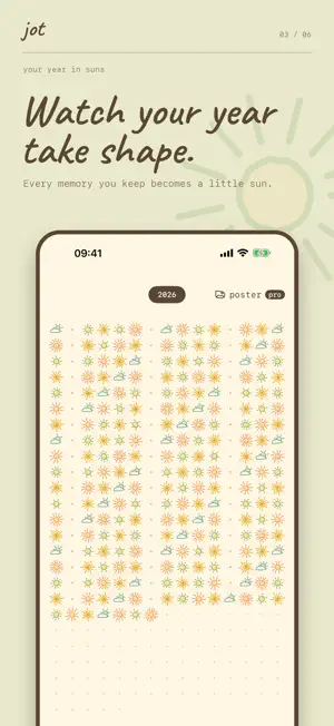 Jot — A Sun for Every Day screenshot 3