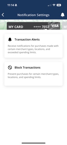 ARCFCU Cards iPhone screenshot