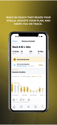 Fortis: Workout Log & Tracker Screenshot 3 of 5