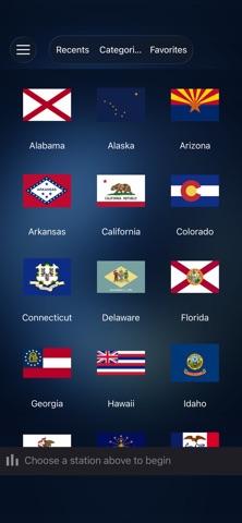 USA Radio: Live FM AM Online iPhone screenshot