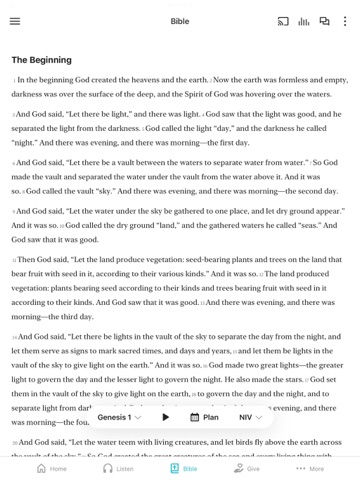 Community of Faith Churches iPad screenshot
