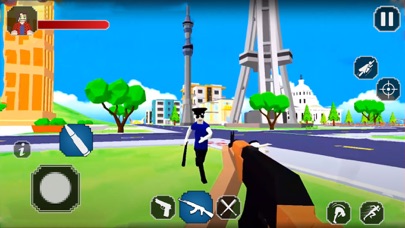 Block Dude Theft Mafia City 3D Screenshot