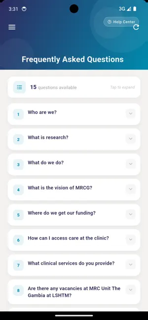 MRCG@LSHTM screenshot 3