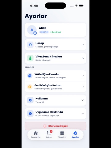 VitaxHuzur iPad screenshot