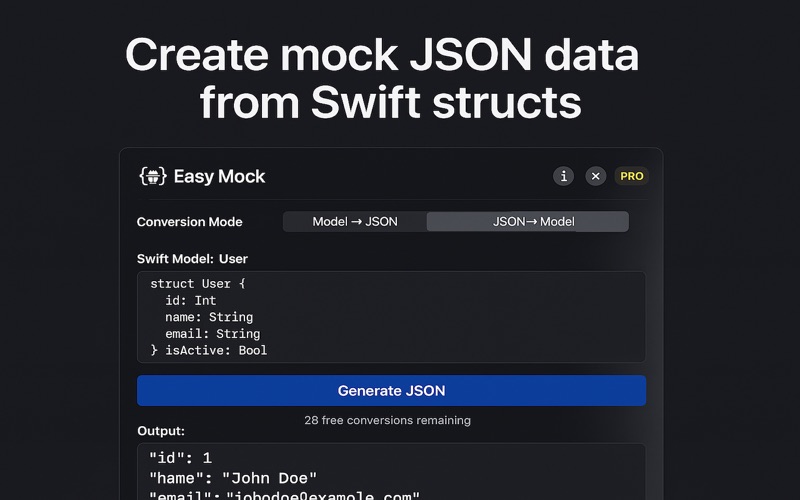 Easy Mock screenshot