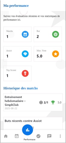 SimpliClub screenshot
