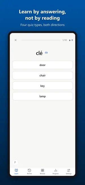 Obby French: Learn French screenshot 3
