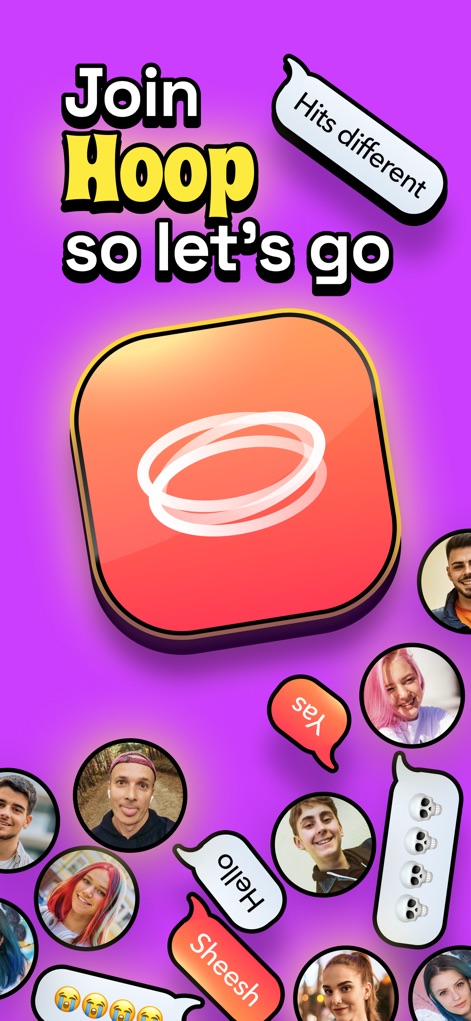 Hoop - make new friends - Rejoignez la communauté