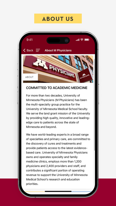M Physicians Screenshot