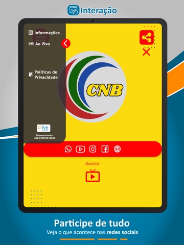 Canal TV Nova Belford iPad screenshot