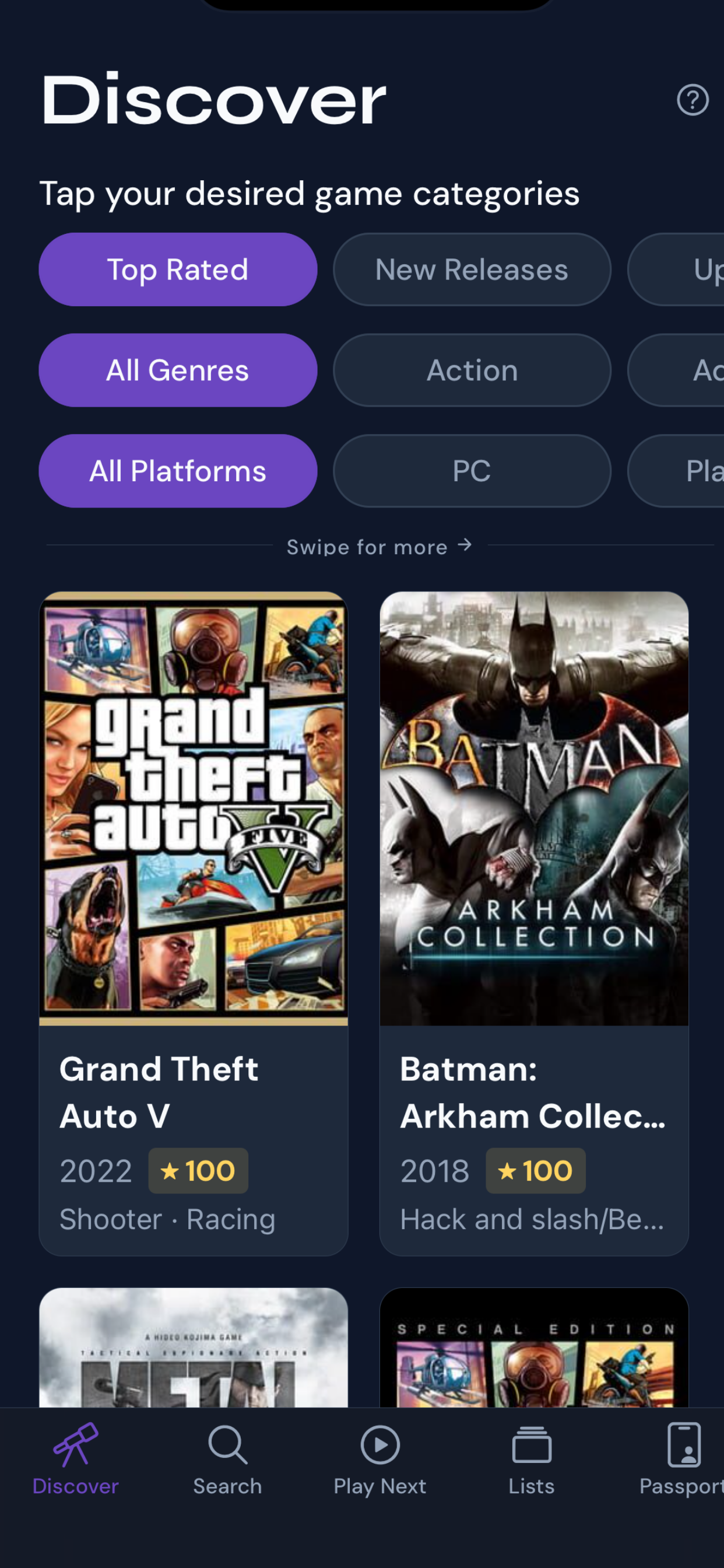 NextPlay: Game Info & Picker screenshot 4