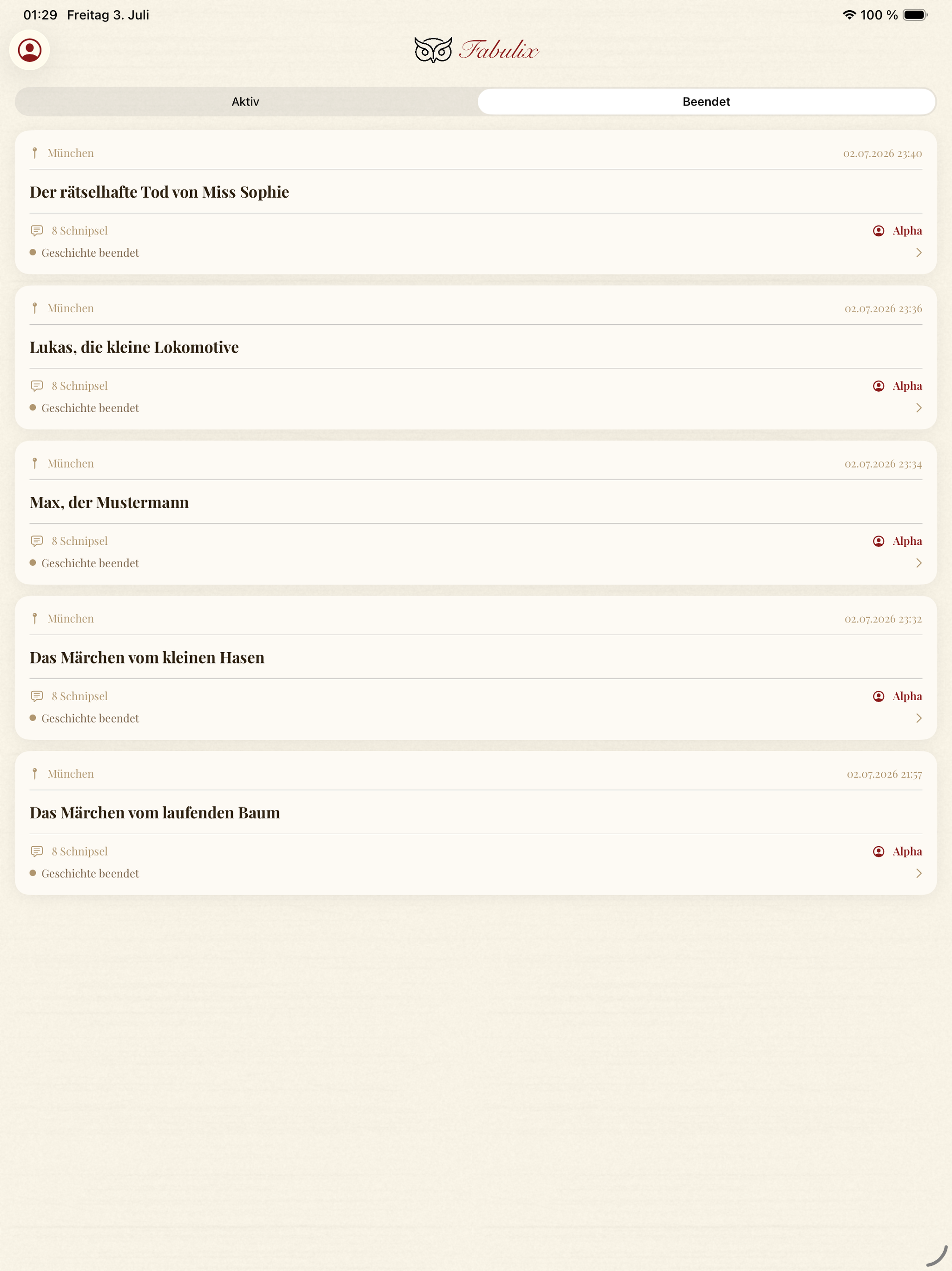 Fabulix screenshot 5